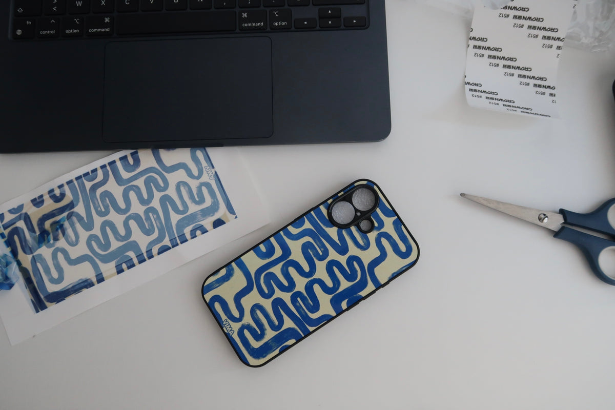 Coque azul – ancienne coque