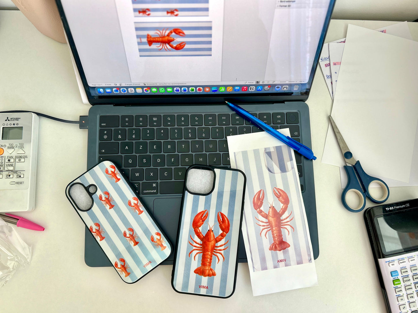 Coque mini Homards